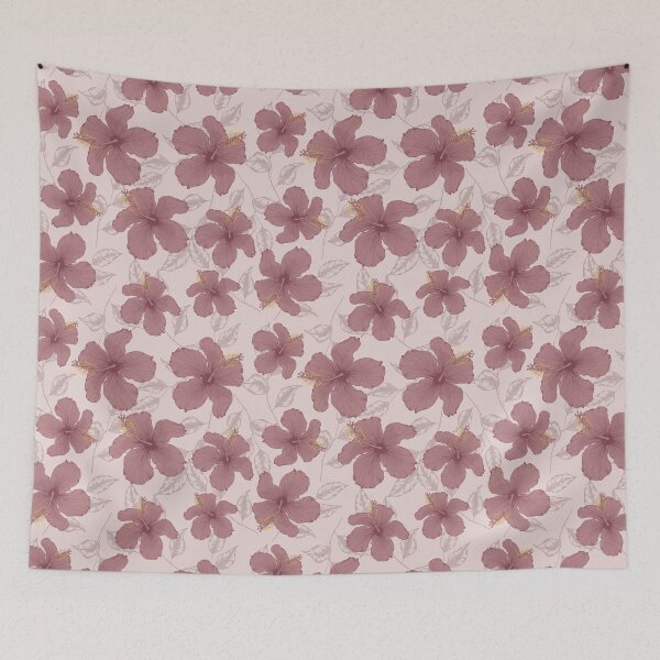 Item preview, Tropical Hibiscus Flower Pattern designed and sold by Hanreni.