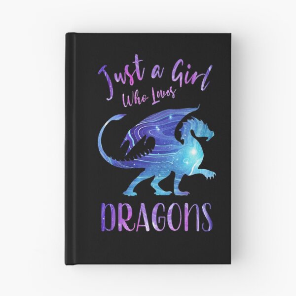 Item preview, Just a Girl Who Loves Dragons designed and sold by Sarah Wainwright.