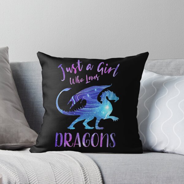 Item preview, Just a Girl Who Loves Dragons designed and sold by Sarah Wainwright.