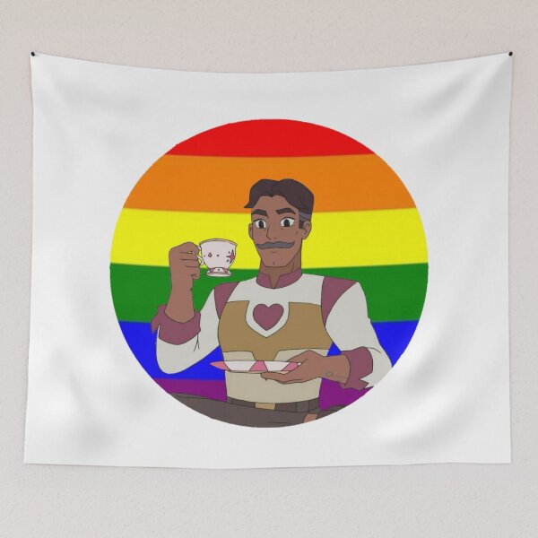 Artikelvorschau, George She-Ra Homosexuell Flagge SPOP entworfen und verkauft von feardeargcrafts.