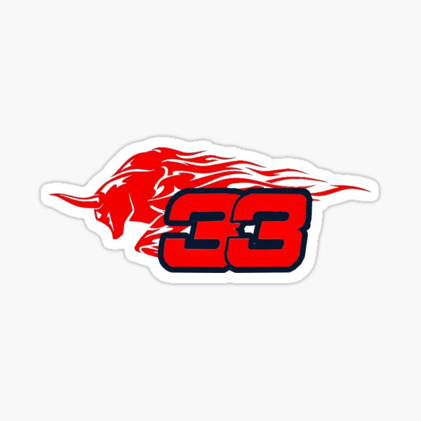 Redbull 33 course Sticker