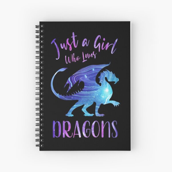 Item preview, Just a Girl Who Loves Dragons designed and sold by Sarah Wainwright.