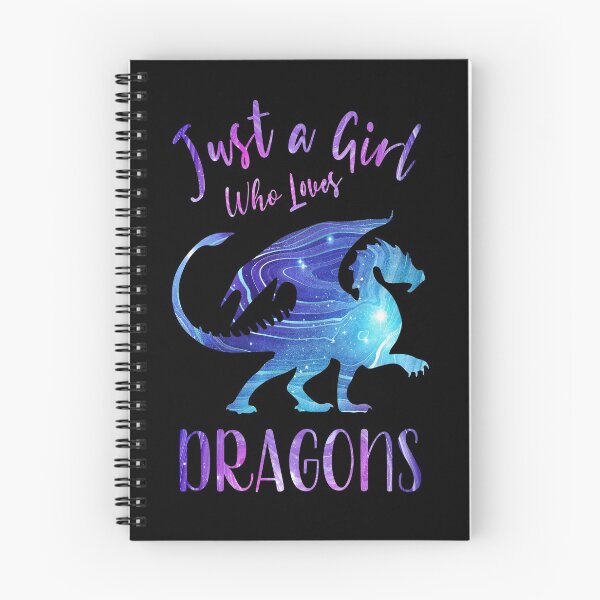 Item preview, Just a Girl Who Loves Dragons designed and sold by Sarah Wainwright.
