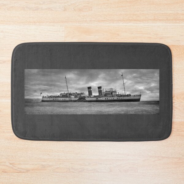 Item preview, Paddle Steamer Waverley - Black and White designed and sold by Steve H Clark.