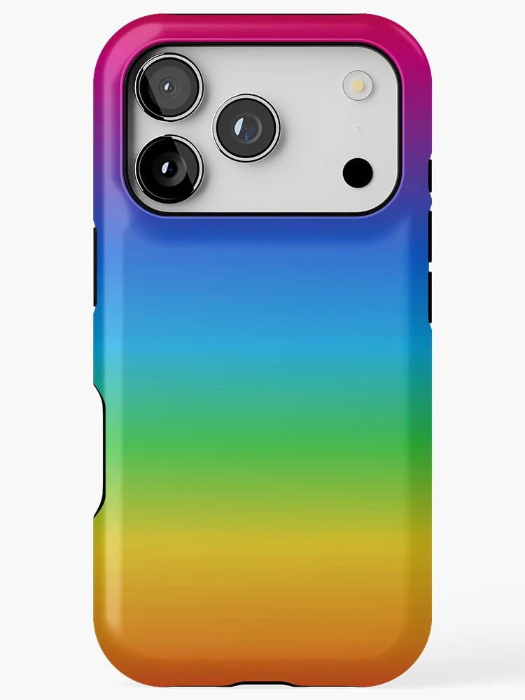 Thumbnail 1 of 4, iPhone Case, Rainbow Parallel Galaxy designed and sold by ReesDesigns.