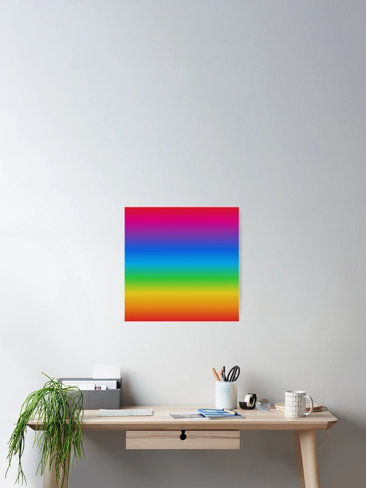 Thumbnail 2 of 3, Poster, Rainbow Parallel Galaxy designed and sold by ReesDesigns.