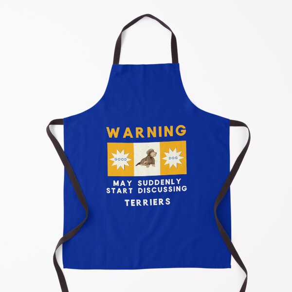 Item preview, Warning May Suddenly Start Discussing Terriers Funny designed and sold by Guarddogdrive.