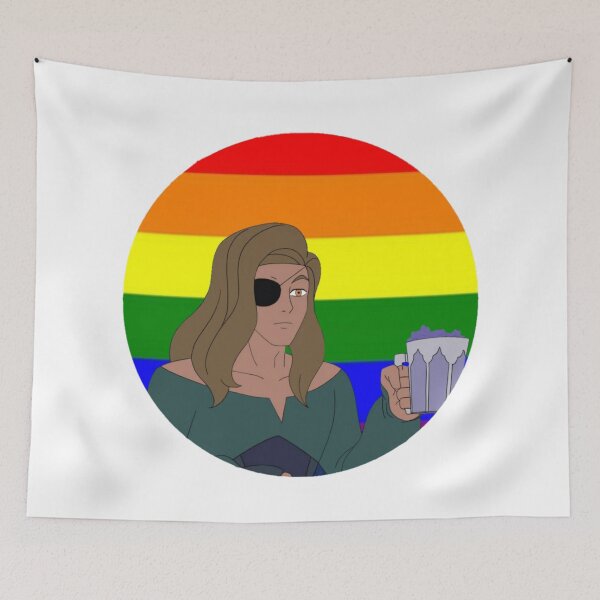 Artikelvorschau, Falke She-Ra Homosexuell Flagge SPOP entworfen und verkauft von feardeargcrafts.