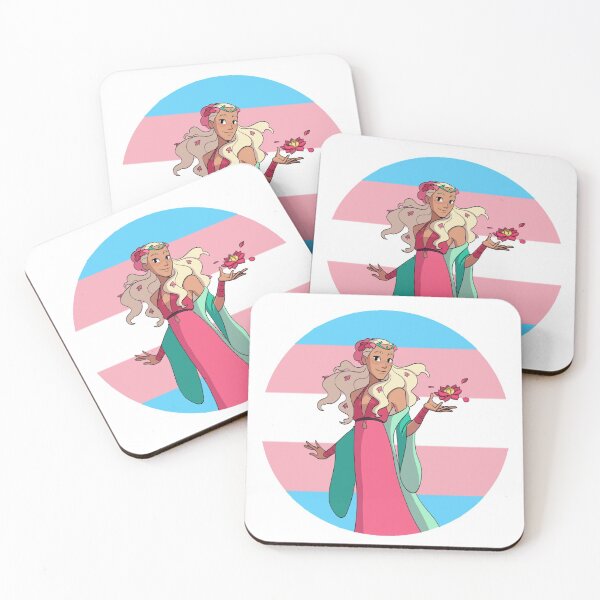 Item preview, Perfuma She-Ra Transgender Flag SPOP designed and sold by feardeargcrafts.