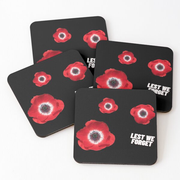 Item preview, Lest We Forget Poppy Flowers Pattern Pack In Black designed and sold by LuckyKermit.