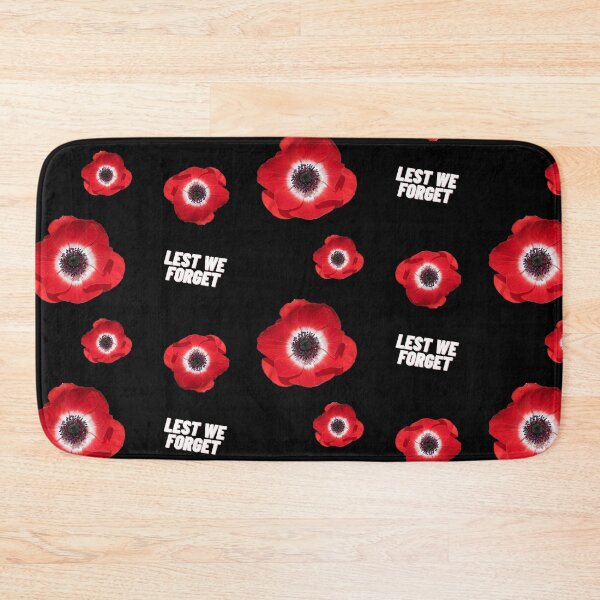 Item preview, Lest We Forget Poppy Flowers Pattern Pack In Black designed and sold by LuckyKermit.