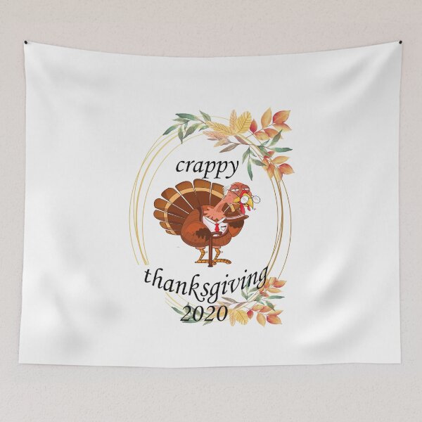 Item preview, funny thanksgiving grandpa gift, crappy design social distancing gift for wife mother-cute turkey cartoon illustration designed and sold by HananDesign13.