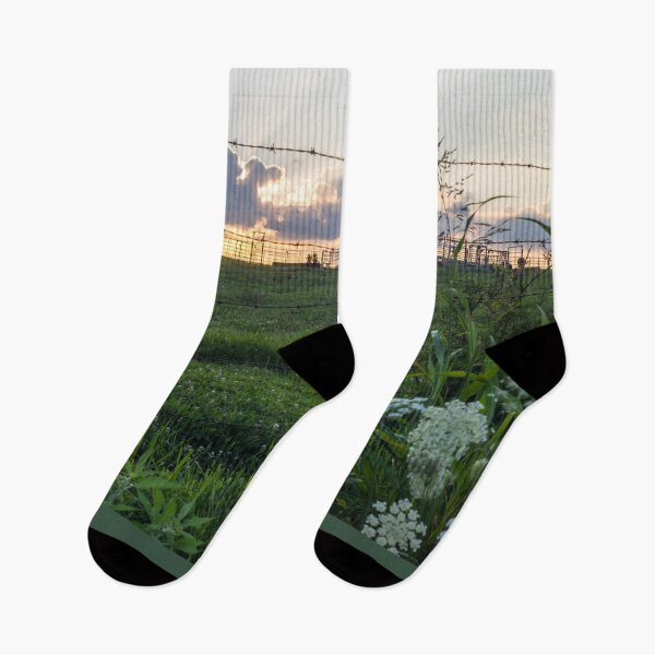 Item preview, Sunset Over The Cattle Farm designed and sold by mljdwhite.