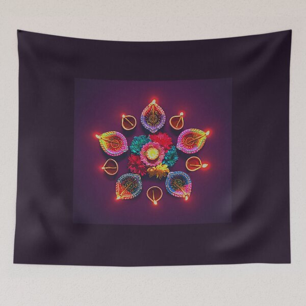 Item preview, Diwali Lights Festival, Festival of Lights, Kartika, Ethnic, Colorful designed and sold by Cosmic Dust.