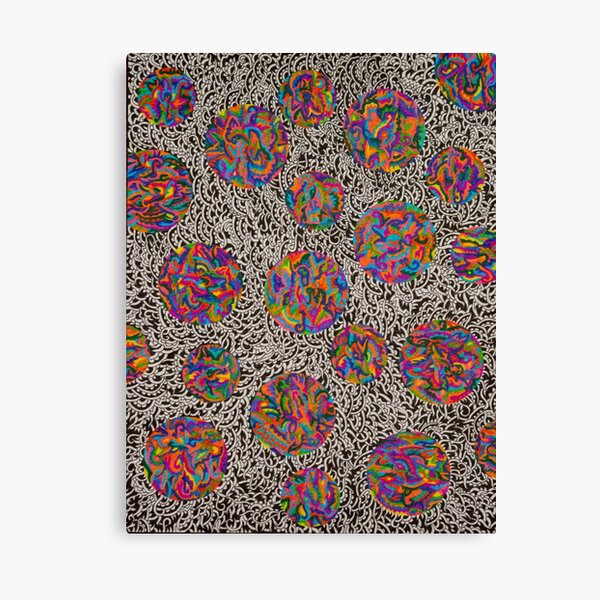 Psychedelic Bubble 1 Canvas Print