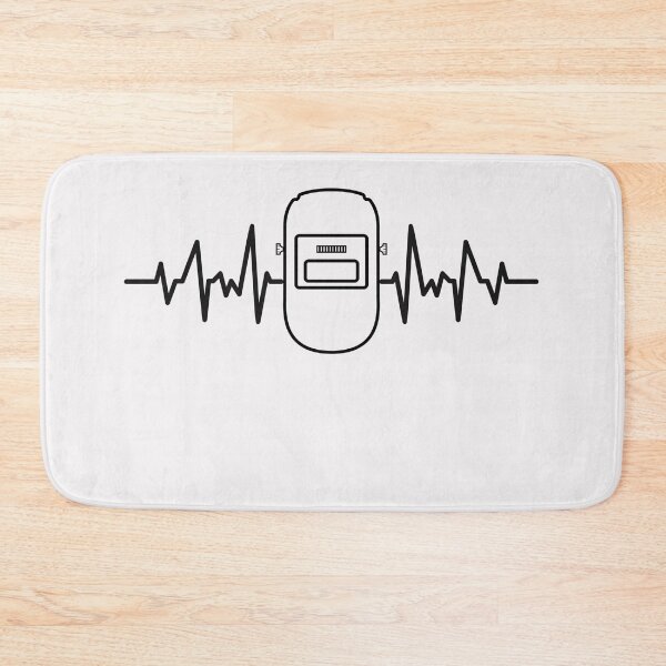 Item preview,  Welder Helmet Heart Rate (Black) designed and sold by Millenial Designs.