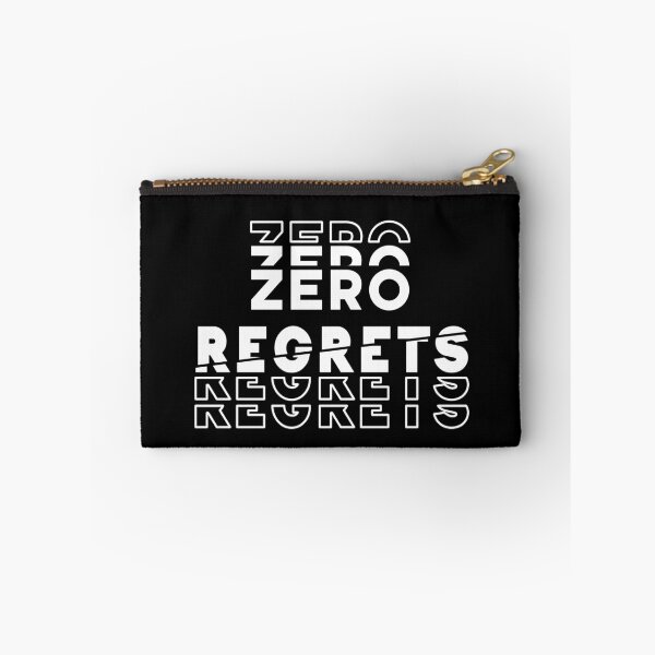 Item preview, Zero Regrets Slogan designed and sold by BasicWear.