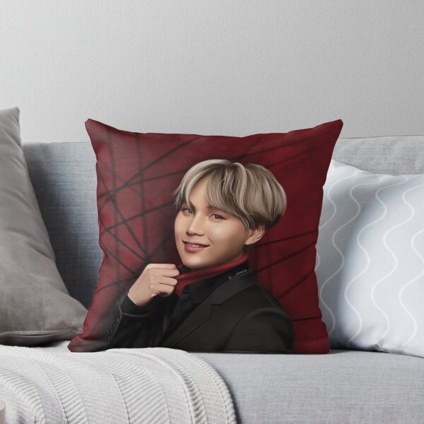 Item preview, Min Yoongi (Suga) Red Art by Arinira designed and sold by AriNira.