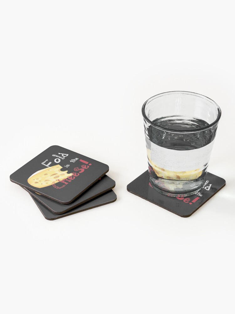 Alternate view of Fold Cheese Coasters (Set of 4)
