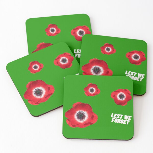 Item preview, Lest We Forget Poppy Flowers Pattern Pack In Green designed and sold by LuckyKermit.