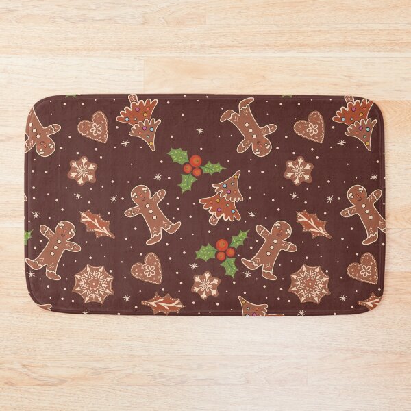 Item preview, Cute winter festive gingerbread designed and sold by burbura.