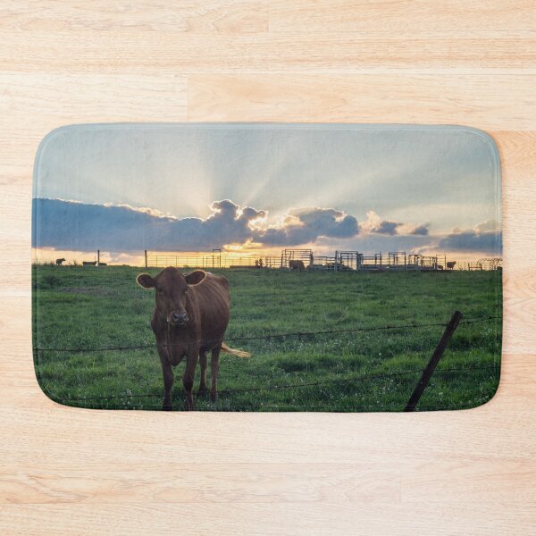 Item preview, Cattle Farm Sunset designed and sold by mljdwhite.
