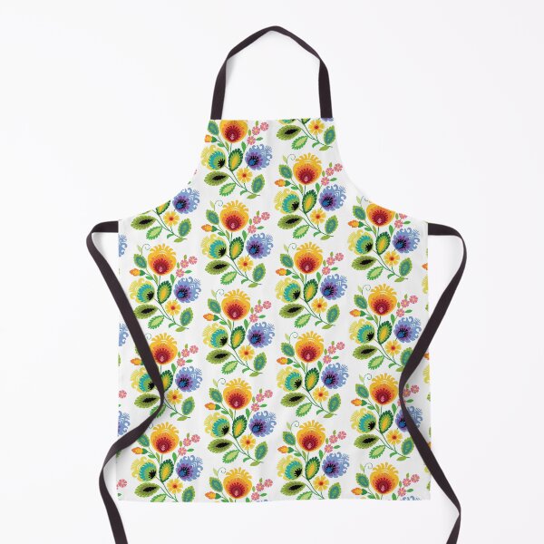 Item preview, Polish Folk Flowers Yellow designed and sold by Barbara Pixton.