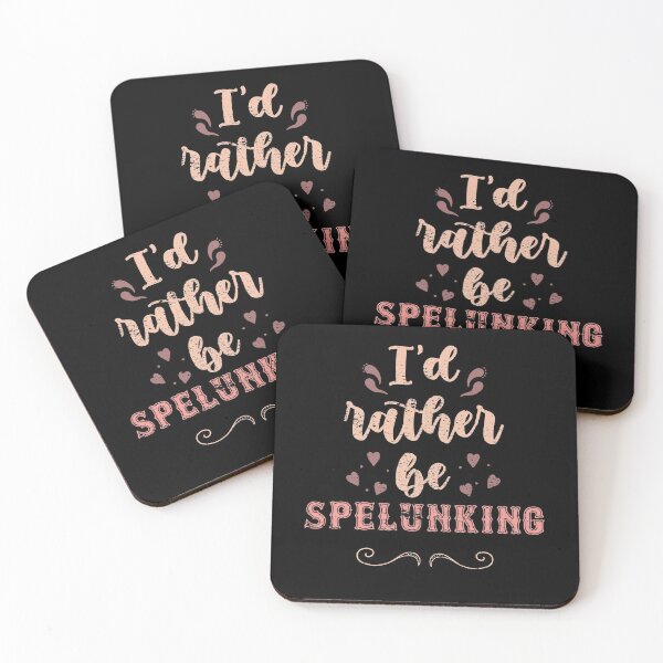 Item preview, I’d rather be doing spelunking for Caving enthusiasts  designed and sold by JokeGysen.