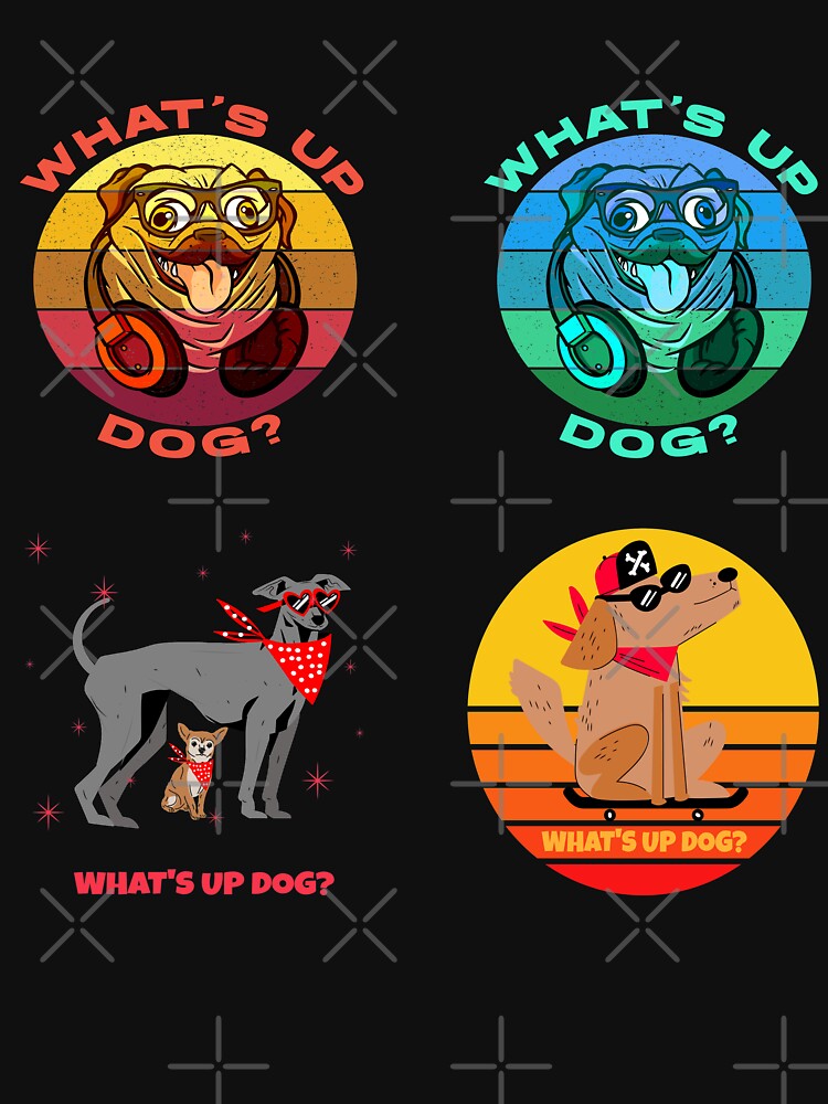 "Whats Up Dog Sticker Pack 2" Tshirt for Sale by CoderT Redbubble