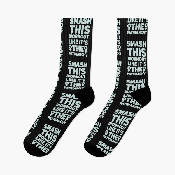Item preview, SMASH THIS WORKOUT LIKE IT'S THE PATRIARCHY designed and sold by TommieBins.