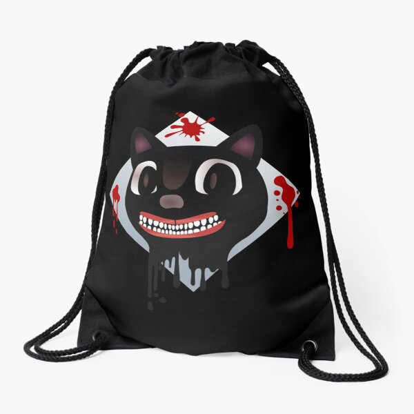 Roblox Cat Drawstring Bags Redbubble - cat in bag template roblox
