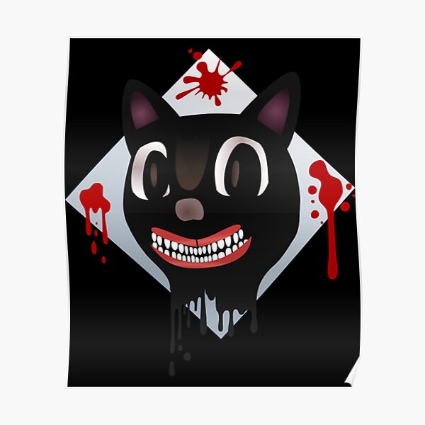 Roblox Cat Posters Redbubble - roblox cheshire cat face