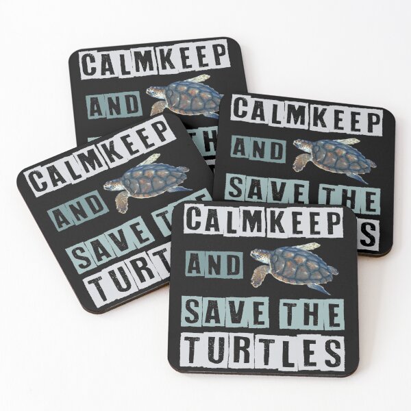 Item preview, Keep Calm And Save The Turtles designed and sold by Life Shop.