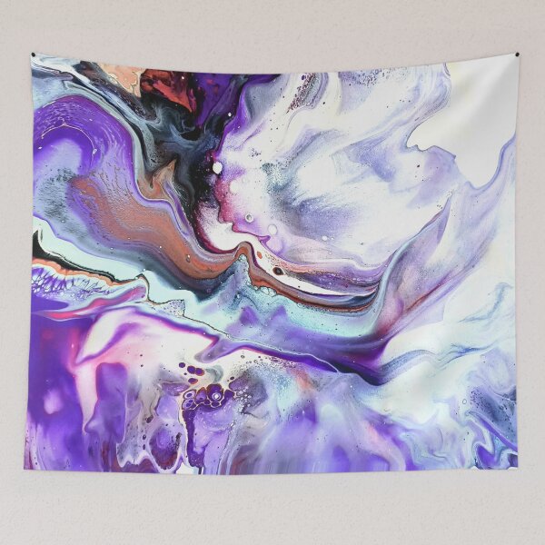 Item preview, Purple Haze | About Pour Art | Liquid Flow | Splash of Colour designed and sold by JillyJ05.