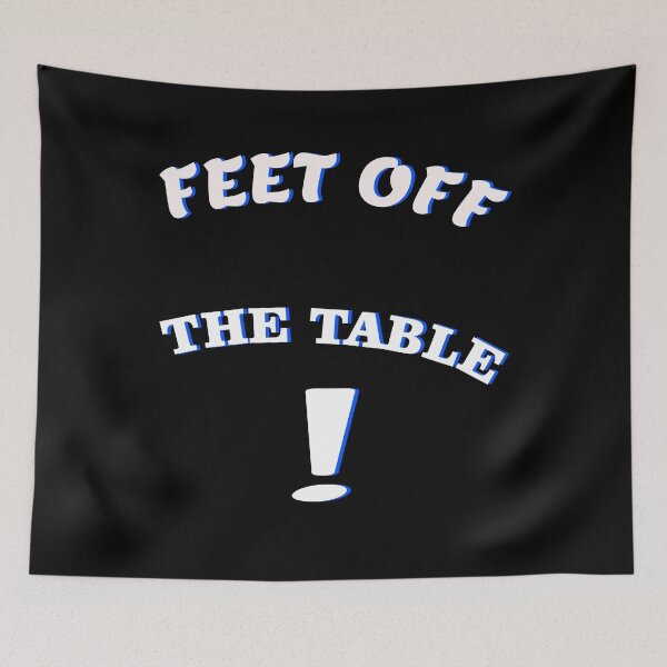 Item preview, Feet off the TABLE Cheese feet stink Christmas present designed and sold by GOOD-TIME.