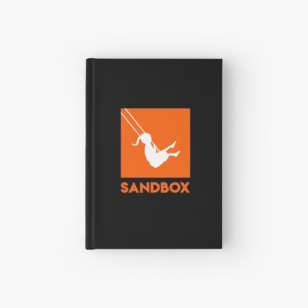 "SANDBOX Logo StartUp (스타트업) KDrama Design" Hardcover Journal for