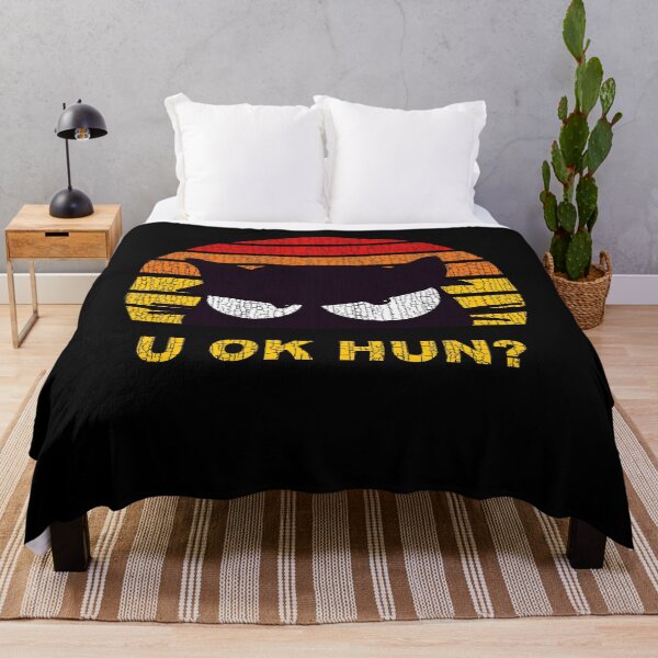 Item preview, U OK HUN? distressed You Okay Hun Funny Meme Saying Joke designed and sold by Draculaura2009.