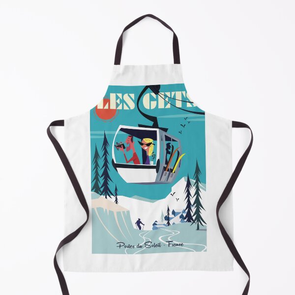 Item preview, Les Gets ski poster designed and sold by GAGodel.