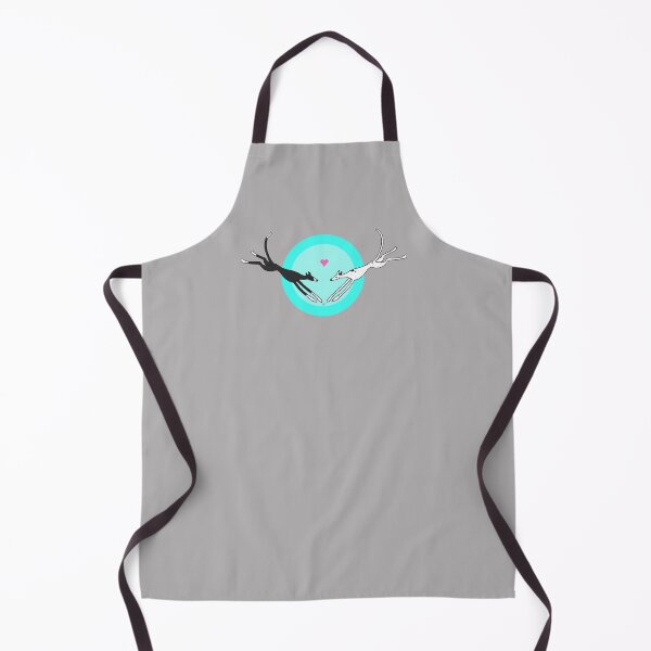 Item preview, Leaping Greyhounds - Black and White designed and sold by Noodlehorses.