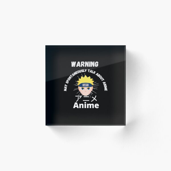 Artikelvorschau, Warnung kann spontan über Anime mit Cute Boy sprechen entworfen und verkauft von Gifty-Designs.