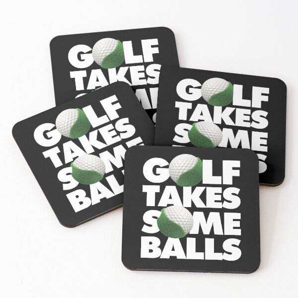 Item preview, Golf takes some balls Funny Golfer saying Quote designed and sold by elhefe.
