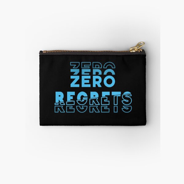 Item preview, Zero Regrets Slogan designed and sold by BasicWear.