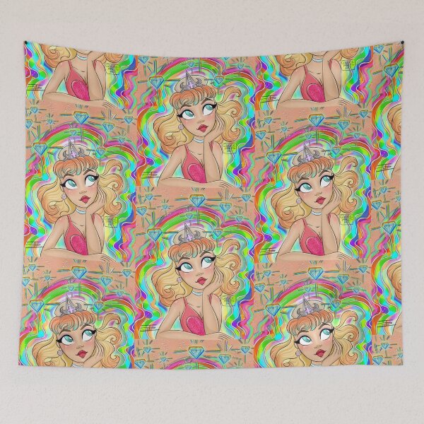 Aperçu de l'œuvre Lucy la rêveuse du jour créée et vendue par GingerMakesArt.