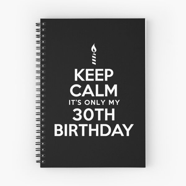 Artikelvorschau, Bleib ruhig, nur mein 30. Geburtstag entworfen und verkauft von jaycartoonist.
