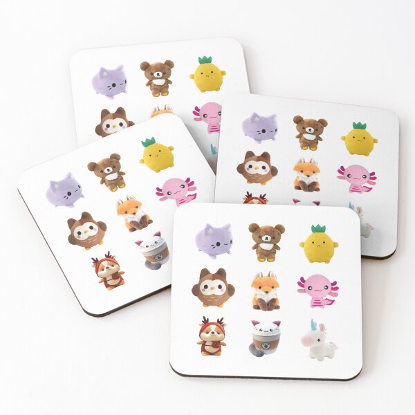 Item preview, Kawaii Plushies Pack designed and sold by stickertopic.