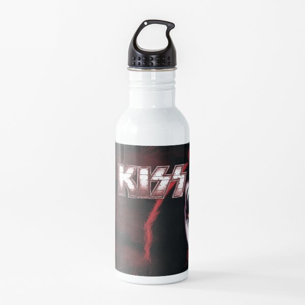 Moody Demon of Kiss The Band Banner Water Bottle
