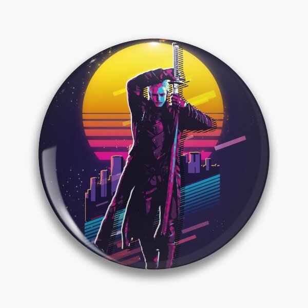 Item preview, Devil May Cry - Vergil (80s Retro) designed and sold by MyRetroArt.