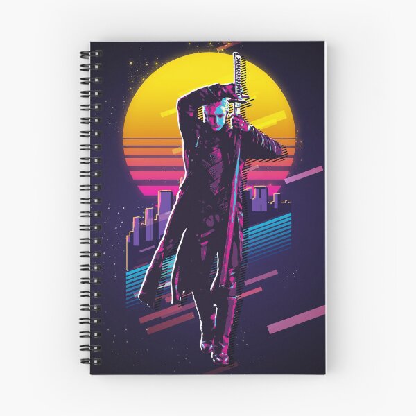 Item preview, Devil May Cry - Vergil (retro de los 80) designed and sold by MyRetroArt.