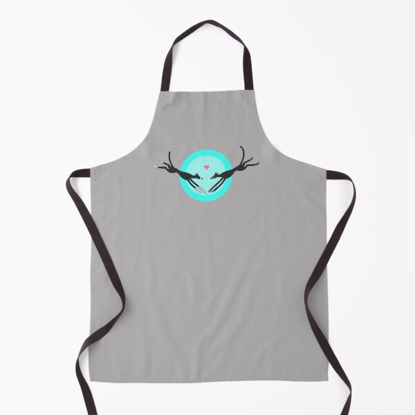 Item preview, Leaping Greyhounds - Black/White and Black designed and sold by Noodlehorses.