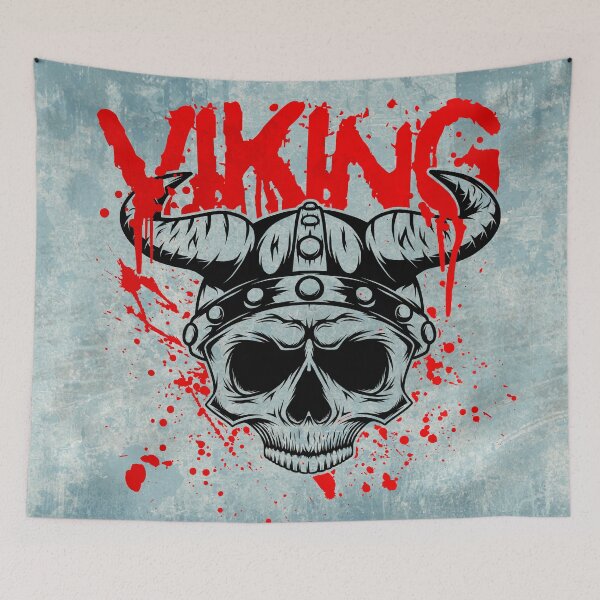 Item preview, Viking skull Norse mythology designed and sold by RAWWR.